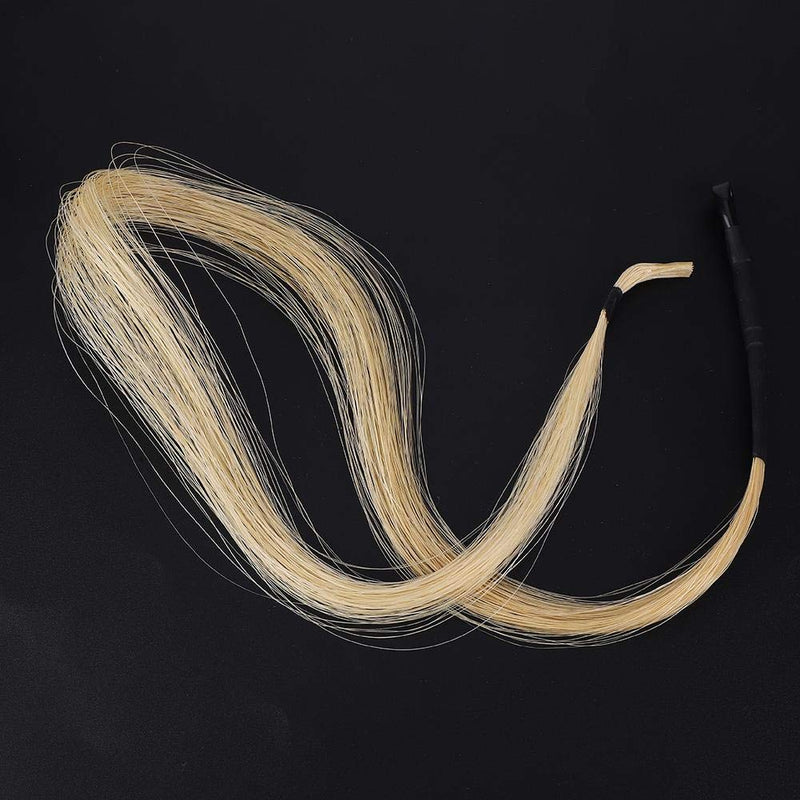 Horsetail Hair Erhu Bow Hairs Accessory String Parts for Violin Viola Cello Instruments