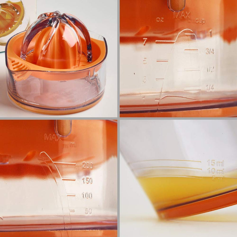 PortoFino Multi Citrus Juicer | Space Saving Kitchen Tools | Food & Cooking Accessories | Anti-Slip | Perfect for RV and Camper | Orange, Lemon & Lime Juice Squeezer
