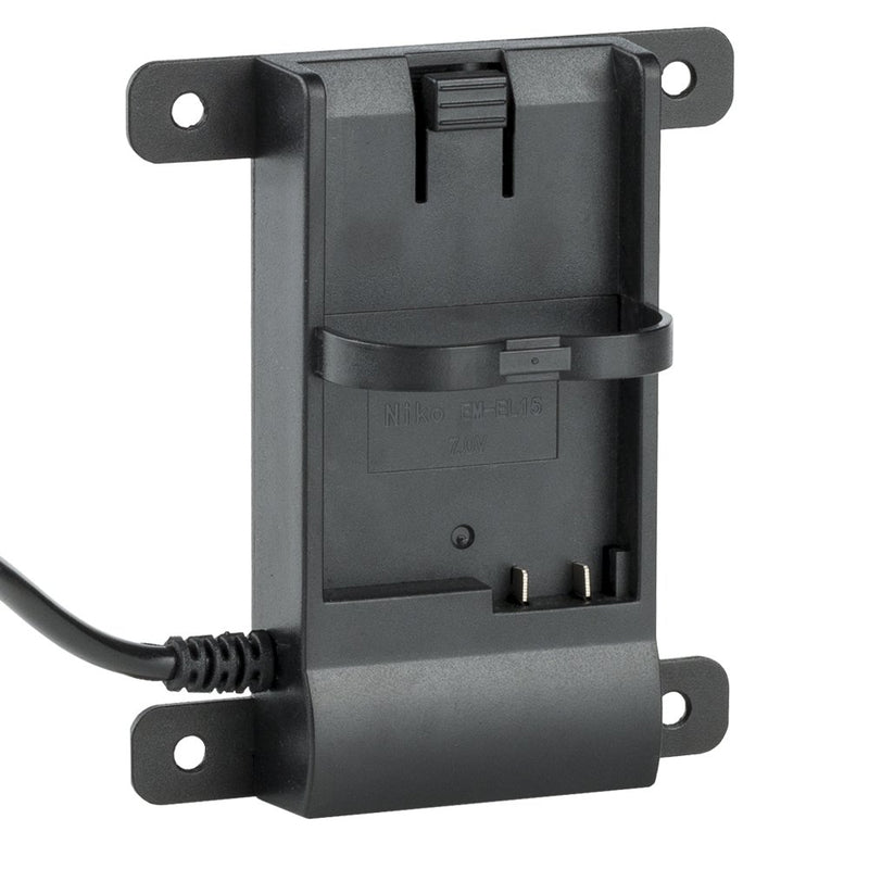 Ikan BP5T-C Canon 900 Battery Plate with Coax Connector (Black)