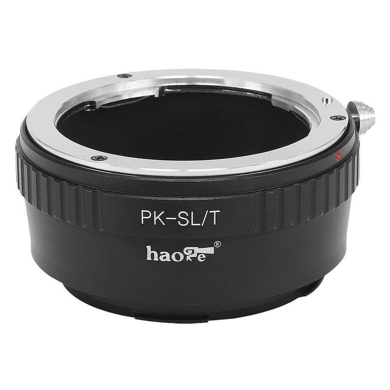 Haoge Manual Lens Mount Adapter for Pentax K PK Lens to Leica L Mount Camera Such as T, Typ 701, Typ701, TL, TL2, CL (2017), SL, Typ 601, Typ601, Panasonic S1 / S1R