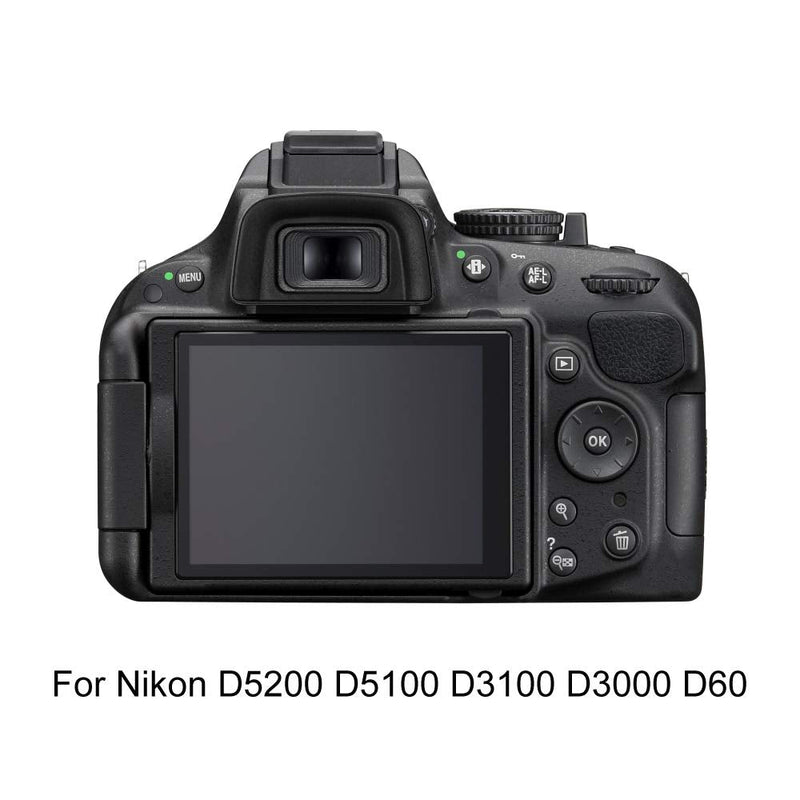 Eyecup,Sedremm Camera DK-20 Eyecup Replacement Eyepiece for Nikon D5500 D5300 D3400 D3300 F65 F75 D40 D50 D60 D70s D5100 D3200 D3100, 2 Pack