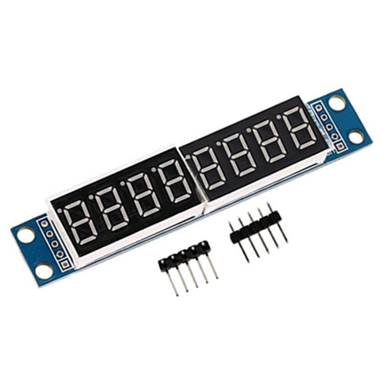 HiLetgo 2pcs MAX7219 8-Digital Segment Digital LED Display Tube for Arduino 51/AVR/STM32