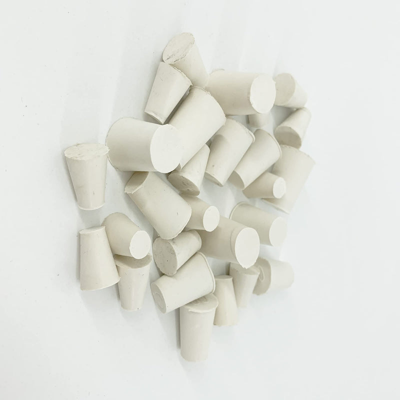 [AUSTRALIA] - Dielianyi 27PCS Rubber Stopper for Salt and Pepper Shakers, Ceramics Piggy Bank 3 Sizes Replacement Round Rubber Stoppers, Rubber Hole Plug, Rubber Insert Salt Pepper Shaker Jars Jugs Crafts Holes 