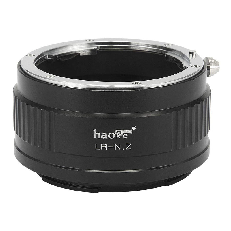 Haoge Manual Lens Mount Adapter for Leica R LR Lens to Nikon Z Mount Camera Such as Z7II Z6II Z6 Z7