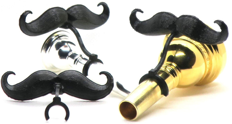Brasstache Flute-Stache - Clip-on Mustache for Flute