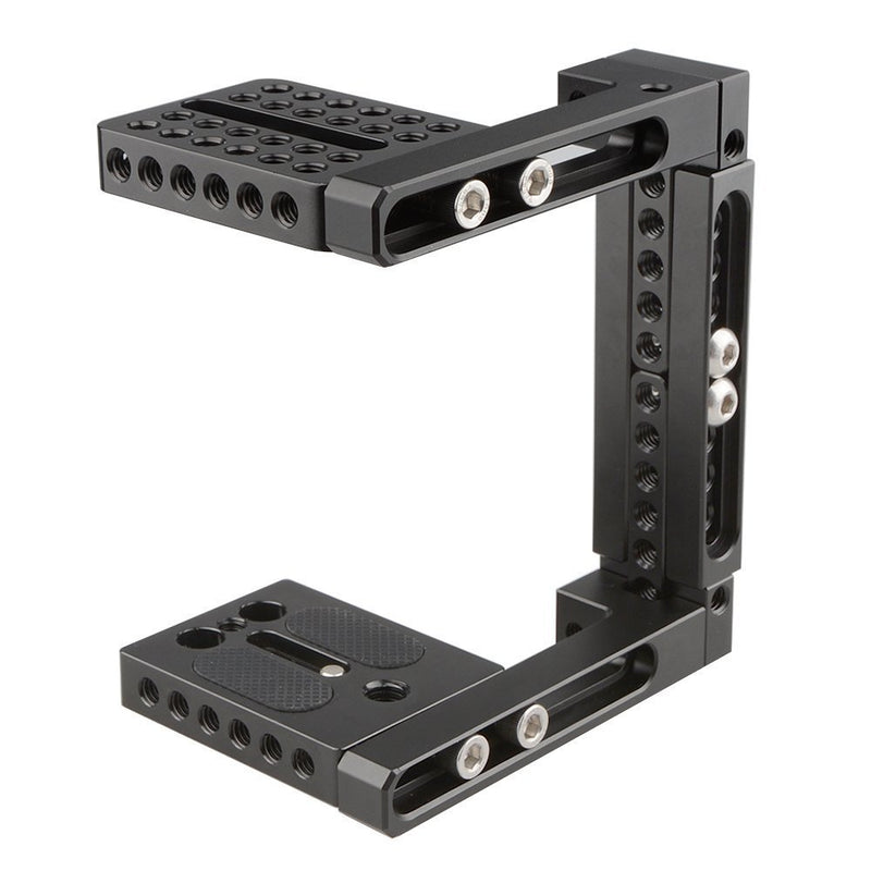 CAMVATE Adjustable Camera Cage Fit for Right Handle and Left Handle Camera(Basic)