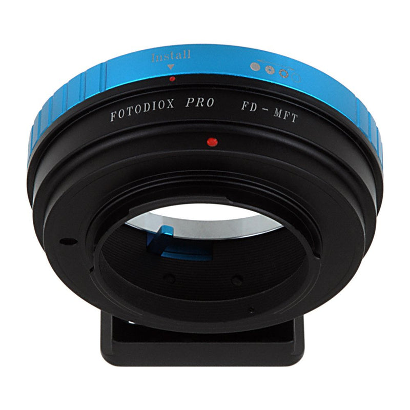 Fotodiox Pro Lens Mount Adapter, Canon FD (New-FD, FL) Lenses to MFT (Micro-4/3, M4/3) Mount Mirrorless Camera (Such as OM-D E-M10, Lumix GH4, and BMPCC)