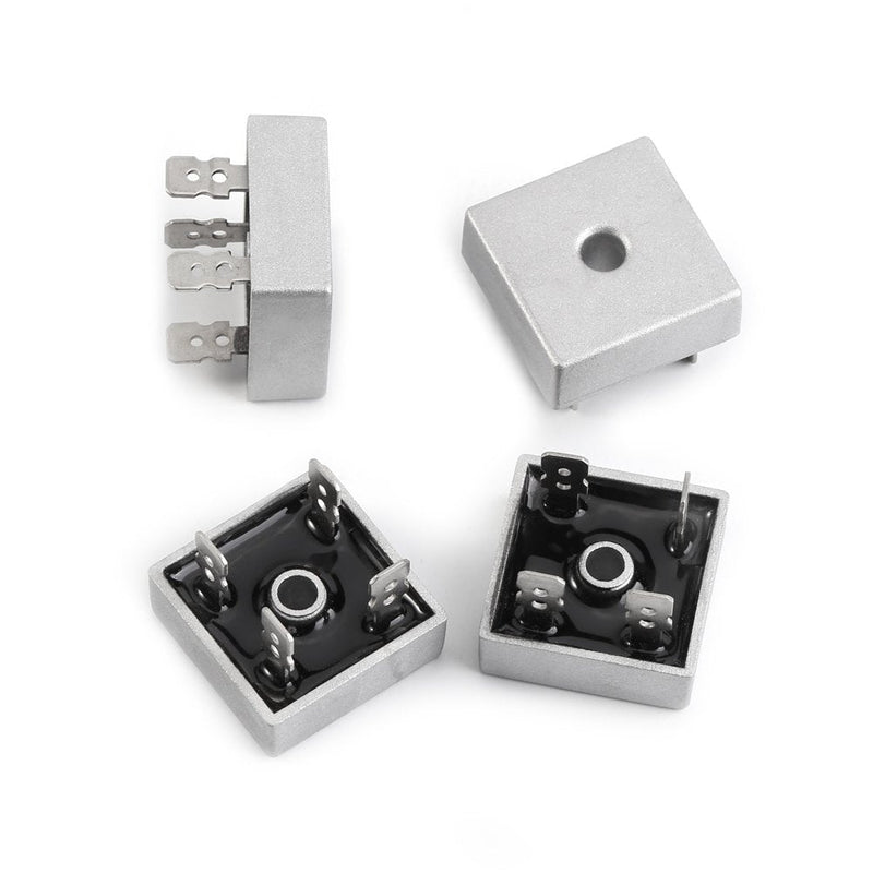 KBPC5010 50A 1000V High-power Metal Case Single Phase Diode Bridge Rectifiers, Pack of 10