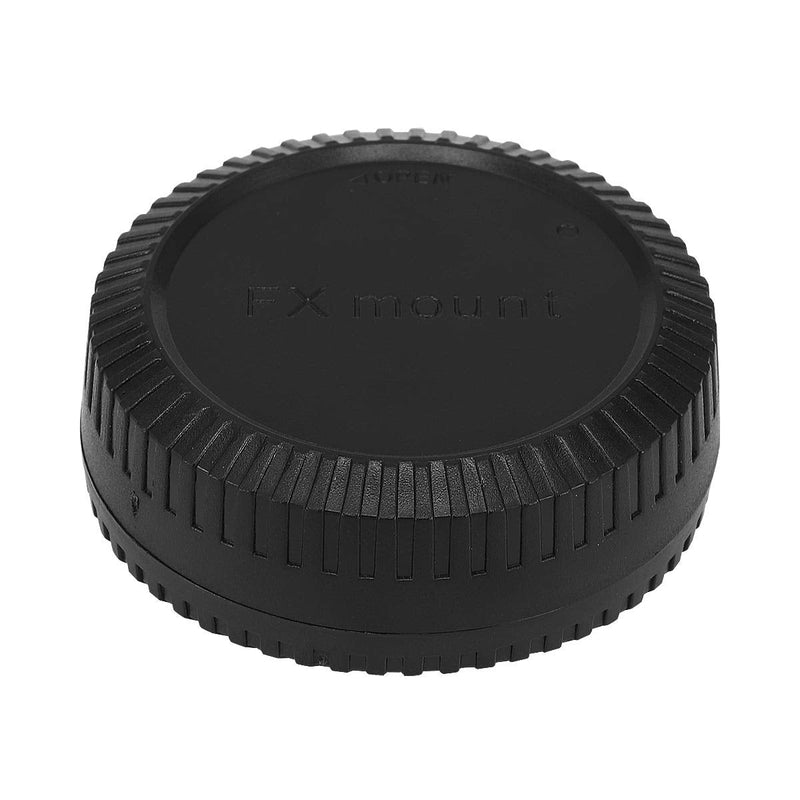 Haoge Camera Body Cap and Rear Lens Cap Cover Kit for Fujifilm X FX Mount Camera Lens Such as X-Pro1 X-Pro2 X-Pro3 X-T1 X-T2 X-T3 XT4 XE4 X-T10 X-T20 X-T30 X-E2 X-E2s X-E3 X-A10 X-A20 X-H1 X-A5 X-T100 for Fujifilm X Mount