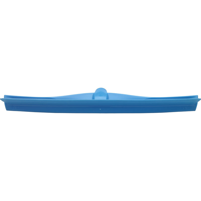 Vikan 71503 Rubber Polypropylene Frame Single Blade Squeegee, 20", Blue 7150