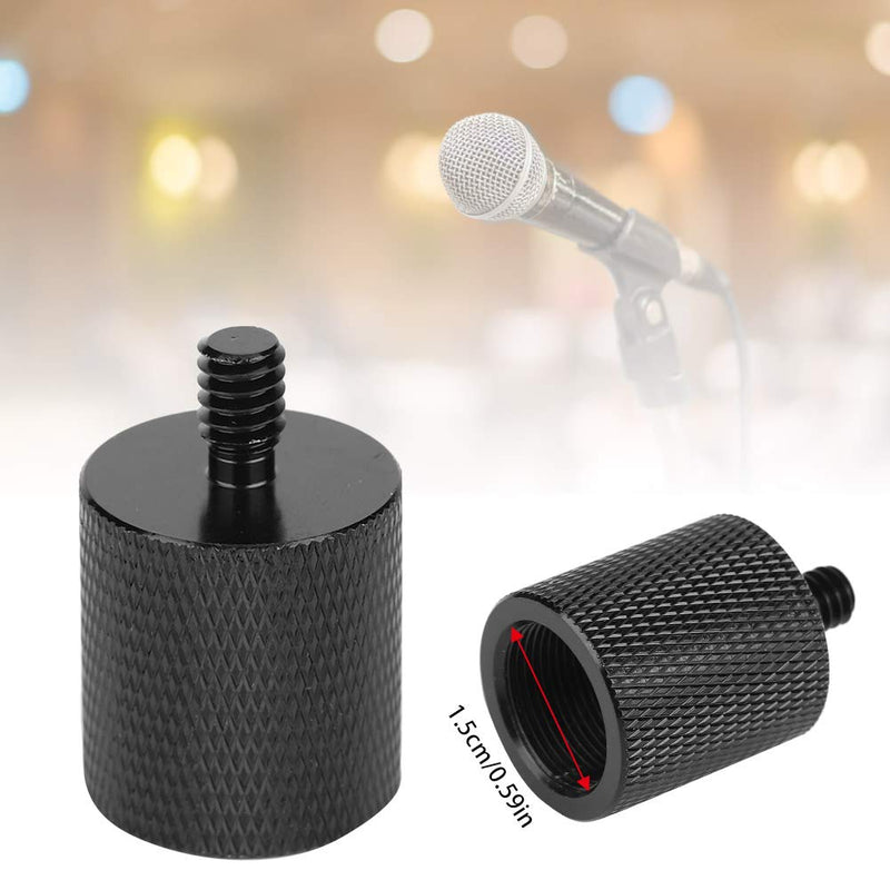 Voluxe Camera Mic Adapter Screw, Aluminum Alloy Microphone Bracket Adapter Screw Mic Adapter Screw Photography Accessory for Microphone Bracket for Tripod Connection