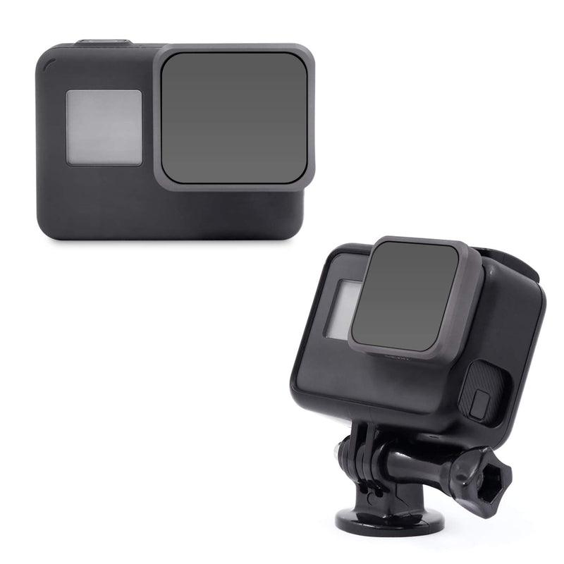LENSKINS ND8 Filter for GoPro Hero 7 Black/Hero 6 Black/Hero 5 Black, Japanese AGC Optical Glass, 18-Layer Multi-Resistant Coated, Push-on Mounted, Weather-Sealed with Lens Cloth