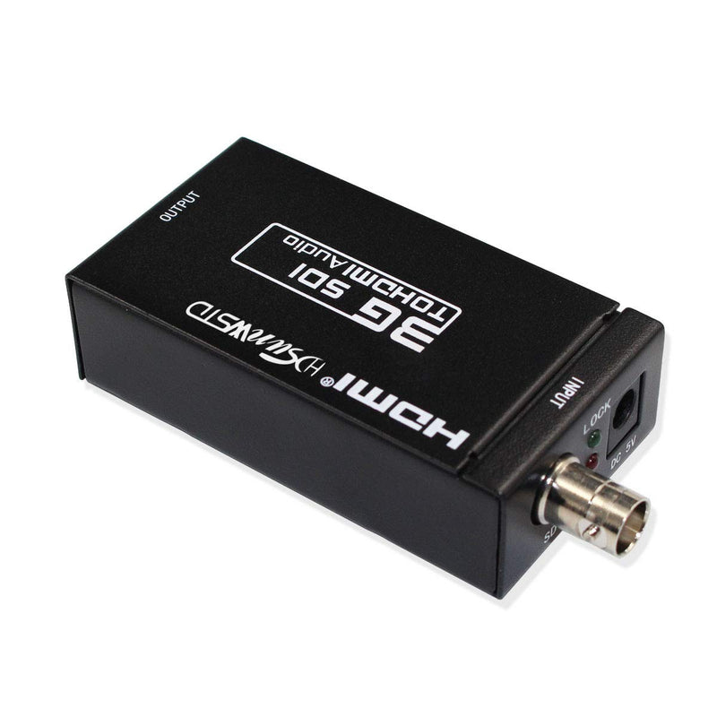 SDI to HDMI Adapter Video Converter Mini 3G HD 720p/1080p Sdi Hdmi Adapter for HD-SDI and 3G-SDI Signals