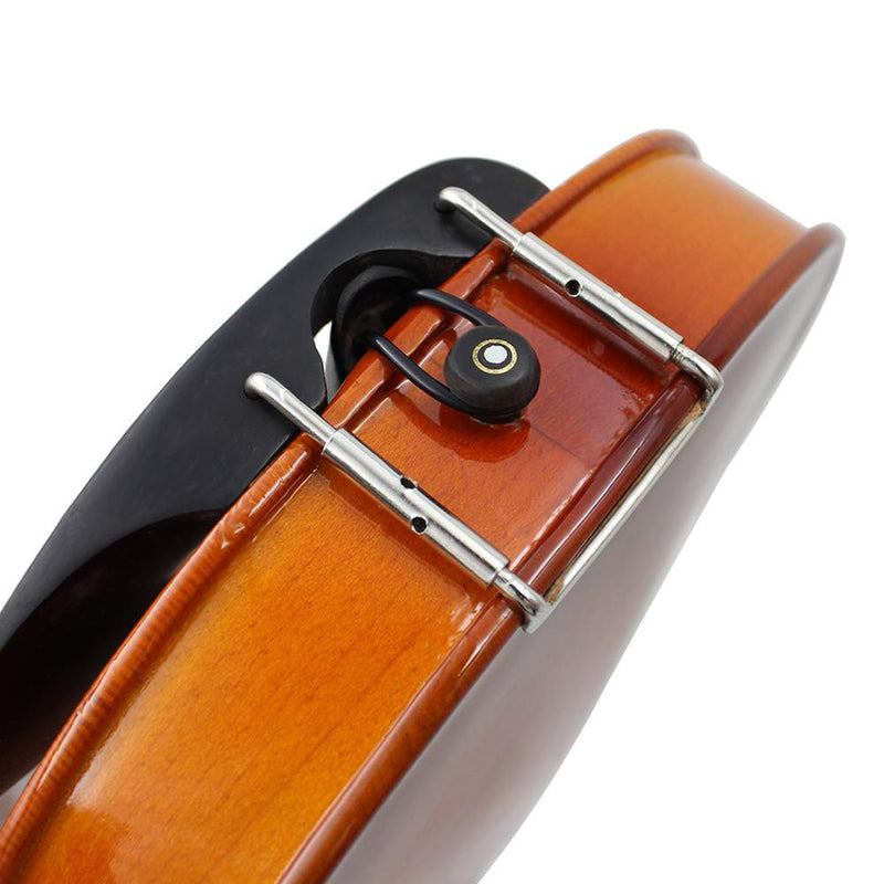 Violin Tailpiece, 3 in 1 Ebony Tailpiece with Rope Fine Tuners Kits for 4/3 4/4 Violin