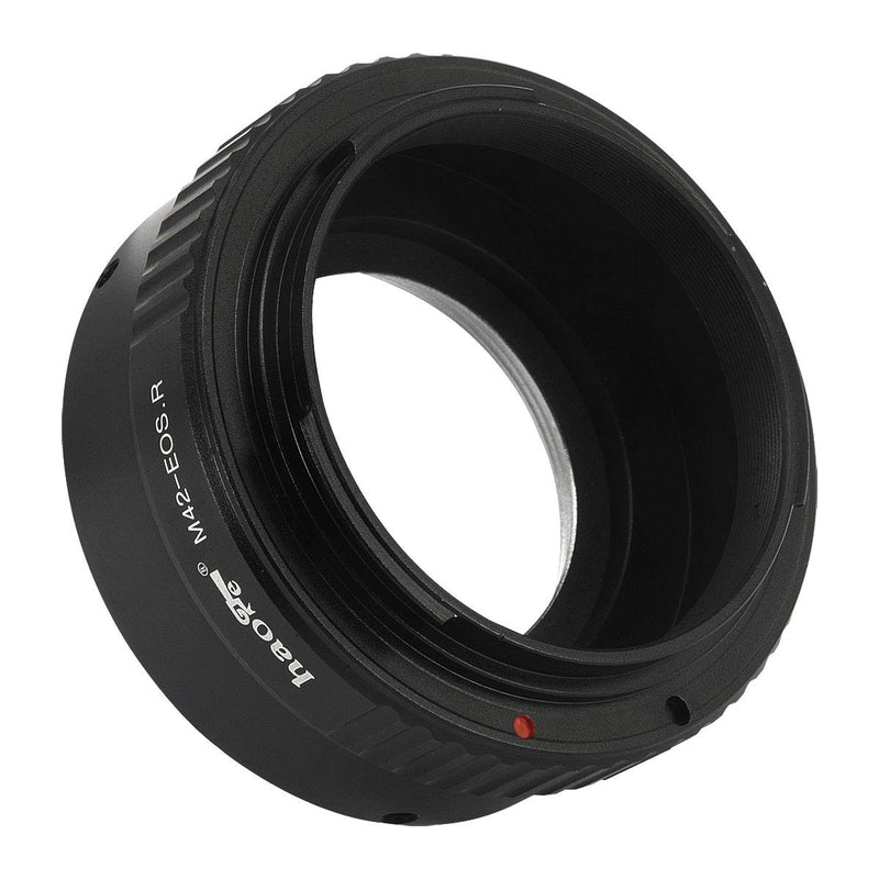 Haoge Manual Lens Mount Adapter for M42 42mm Screw Mount Lens to Canon RF Mount Camera Such as Canon EOS R