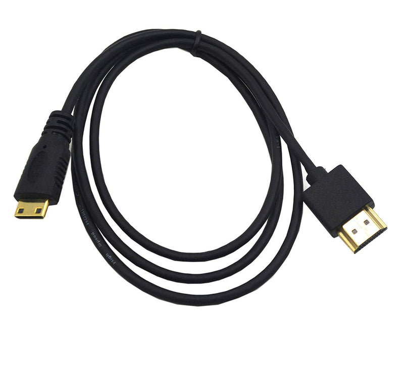 [AUSTRALIA] - Duttek Mini HDMI to HDMI Cable, HDMI to Mini HDMI Cable, Ultra-Thin HDMI Male to Mini HDMI Male Cable Support 4K Ultra HD, 1080p, 3D,for Projector, Monitor, Camcorder(HDMI 2.0) (1M/3 feet) 1M/3 feet 
