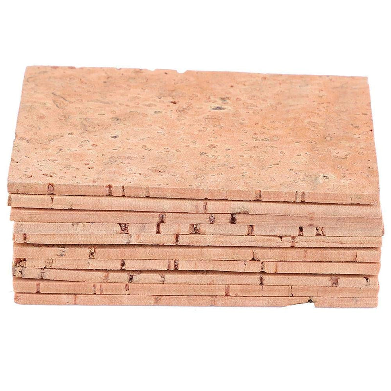 [AUSTRALIA] - Neck Cork, RiToEasysports C202 10Pcs Sax Neck Cork Saxophone Cork Treble/Alto/Euphonium Universal Sheet Woodwinds Repair Accessories 