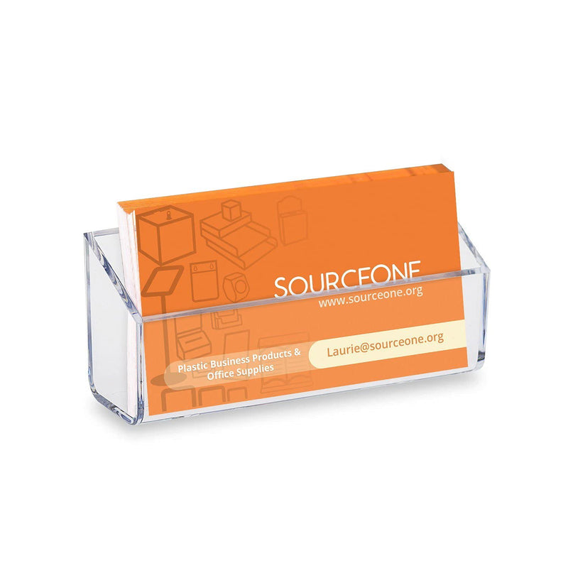 Premium Wall Mount Clear Business Card, Gift Card Holder (1 Pack) 1 Pack