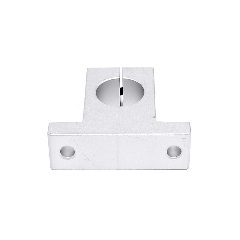 FKG SK30 Aluminum Linear Motion Rail Clamping Guide Support for 30mm Diameter Shaft, Set of 2