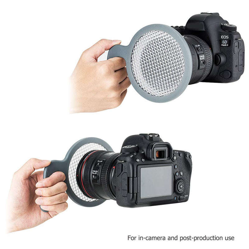 JJC Durable and Lightweight Universal White Balance Filter for Lenses up to 95mm Diameter, Certified 18% Transmission for Metering