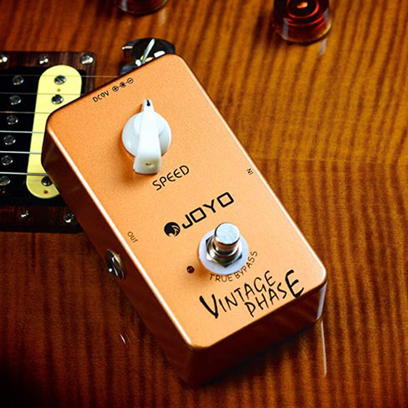 [AUSTRALIA] - JOYO JF-06 Vintage Pedal Classic Phase Sounds of the 70's Guitar Pedal Effect 