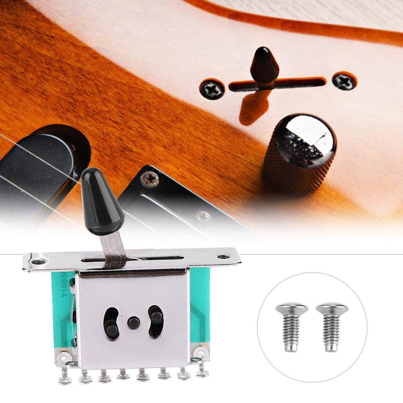 5-Way Toggle Switch Guitar, 5-Way Pickup Selector Electric Guitar Switch Electric Guitar 5-Way Switch 5-Way Switch Knob 5-Way Pot Switch Knob 5-Way Selector Switch