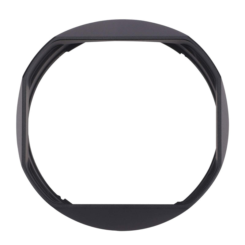 Haoge LH-OP17 Square Metal Lens Hood Shade with Metal Cap Set for Olympus M.ZUIKO ED 17mm f/1.2 PRO Lens 17MM F1.2