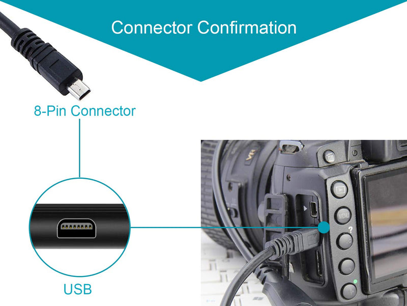 MaxLLTo USB 2.0 PC Charger Data Cable/Cord/Lead For Sanyo CAMERA Xacti VPC-T1496/p/e/g/r