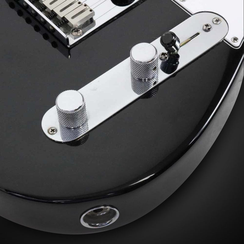 Guitar Control Plate Chrome Plated Metal 3 Way Switch Prewired Control Plate for Tele Telecaster Guitar