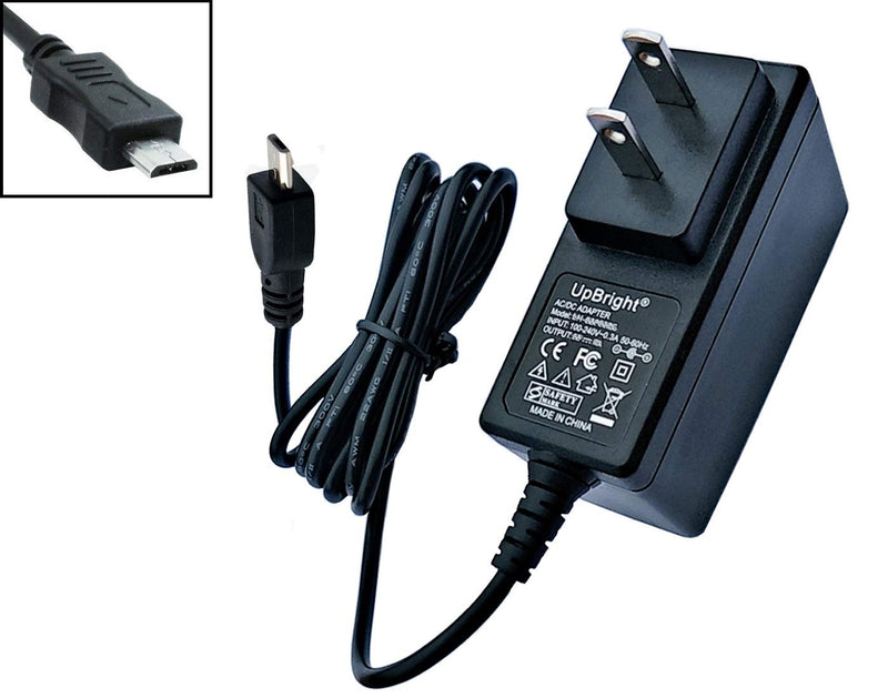 UpBright USB 5V AC Adapter Compatible with Sangean MMR88 Philips SBT300 SBT310 ASUC12A-050100 Barnes Noble Nook Bnrv100 Motorola S006AKU0500100 Samsung SEW-3053 SEW-3057 SEW-3042 SEW-3043 EP-APB1501