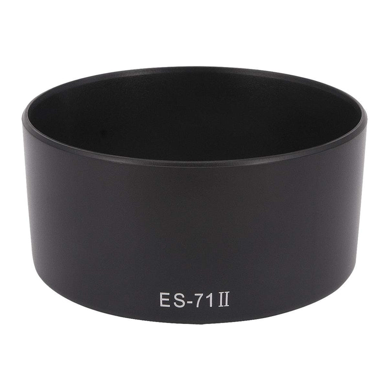 Haoge Bayonet Lens Hood Compatible with Canon EF 50mm f/1.4 USM Lens Replaces Canon ES-71 II
