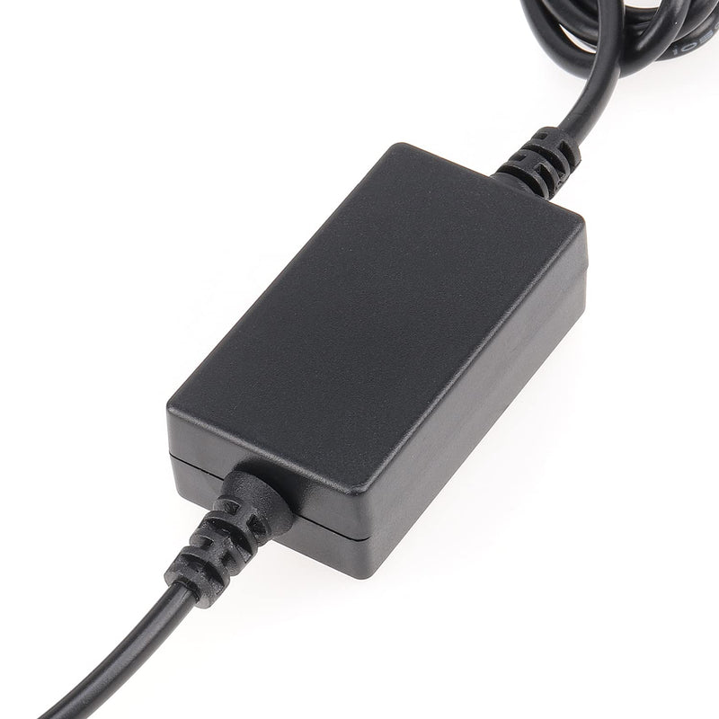 FocusFoto LP-E6 Full Decoded Dummy Battery DR-E6 DC Coupler + USB Power Supply Adapter Cable for Canon EOS 5D Mark IV III II 5DS R, R5, R6, 6D, 6D II, 7D, 7D II, 60D 60Da 70D 80D 90D Camera