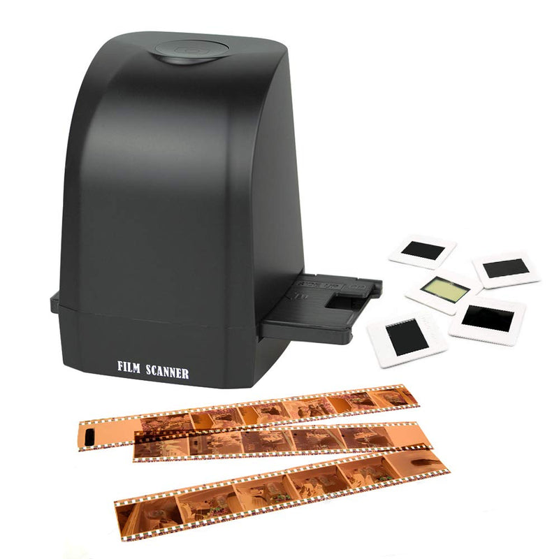 QUMOX Film Scanner with 8MP Converts 35mm Negatives and Slides