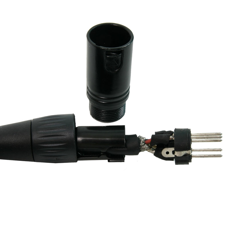[AUSTRALIA] - Elite Core VRL 5-Pin DMX 10' ft Pro-Lighting Shielded Cables | LED-Data | Low Capacitance | VRLDMX5P10 10-ft Cable 
