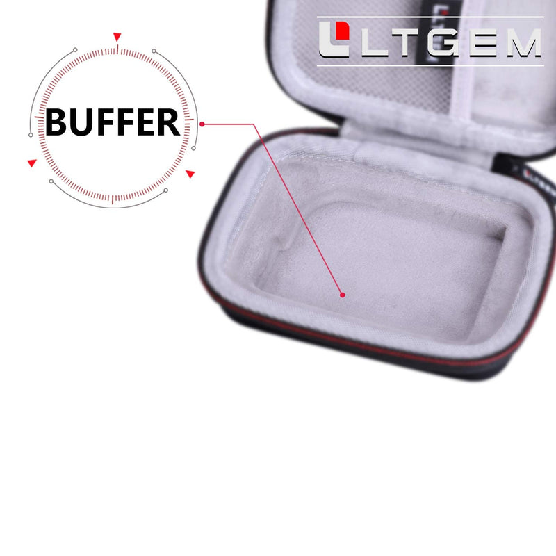 LTGEM Case for Carson MicroBrite Plus 60x-120x LED Lighted Zoom Pocket Microscope (MM-300 or MM-300MU) - Only Sale Case