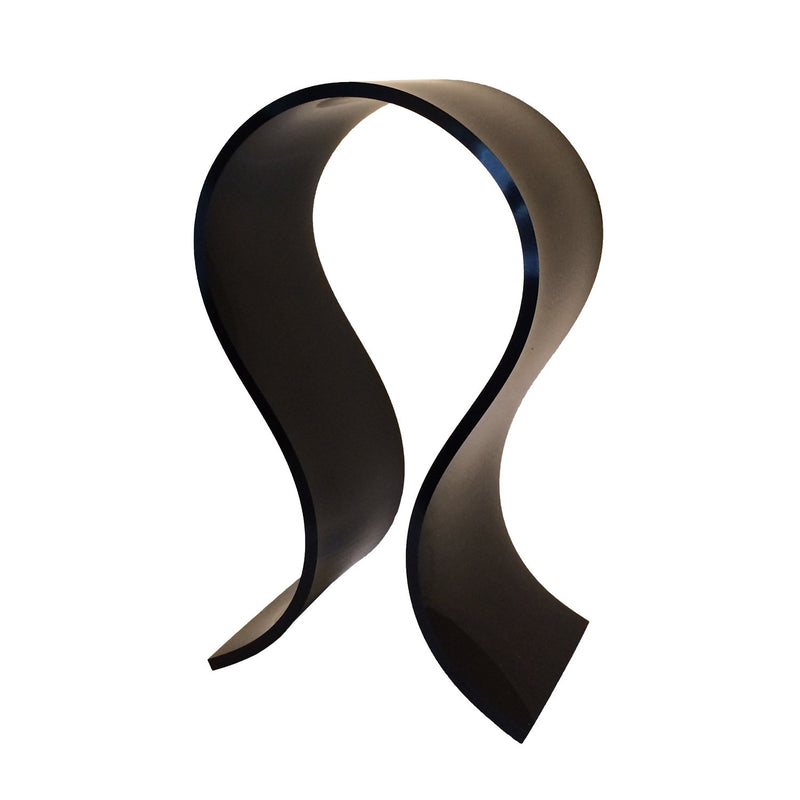 Stylish Acrylic Omega Headphone Hanger/Stand - Black