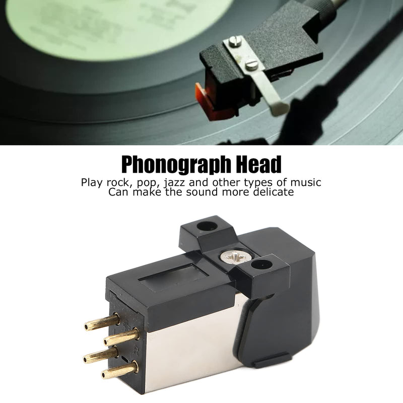 Bewinner Professional Magnetic Cartridge Stylus with LP Vinyl Needle for Turntable Record Player