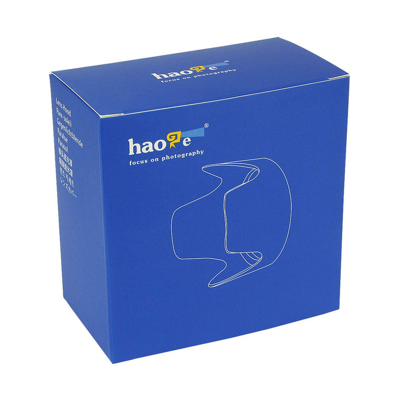 Haoge Bayonet Lens Hood Compatible with Canon EF 100mm f/2.8L Macro is USM Lens Replaces Canon ET-73