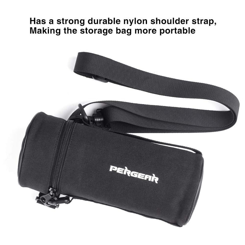 Pergear Portable Flash Case with Shoulder Strap for Godox AD200 PRO AD200PRO AD200 V1 V860II TT685 TT350 Flash Speedlights