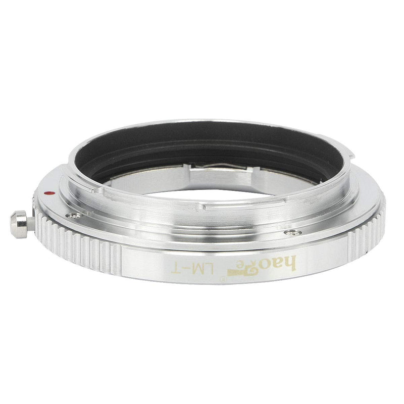 Haoge Manual Lens Mount Adapter for Leica M LM, Zeiss ZM, Voigtlander VM Lens to Leica L Mount Camera Such as T, Typ 701, Typ701, TL, TL2, CL (2017), SL, Typ 601, Typ601