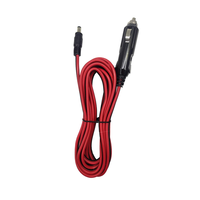 AEISVIK DC Car Charger Cable - 12-24V DC Car Charger Auto Power Supply Cord Cigarette Lighter Male Plug to DC 5.5mm x 2.1mm Connector Extension Cord for Portable DVD Player, Car, Camera (10FT) 10FT