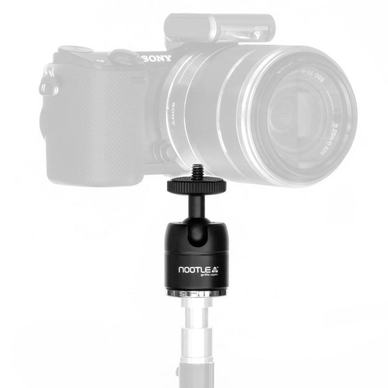 Grifiti Nootle Mini Ball Head Works with iPad Tripod Mounts, Cameras, Phone Holders, Brackets, Music Stands, Photography Light Stands, Tripods, Monopods