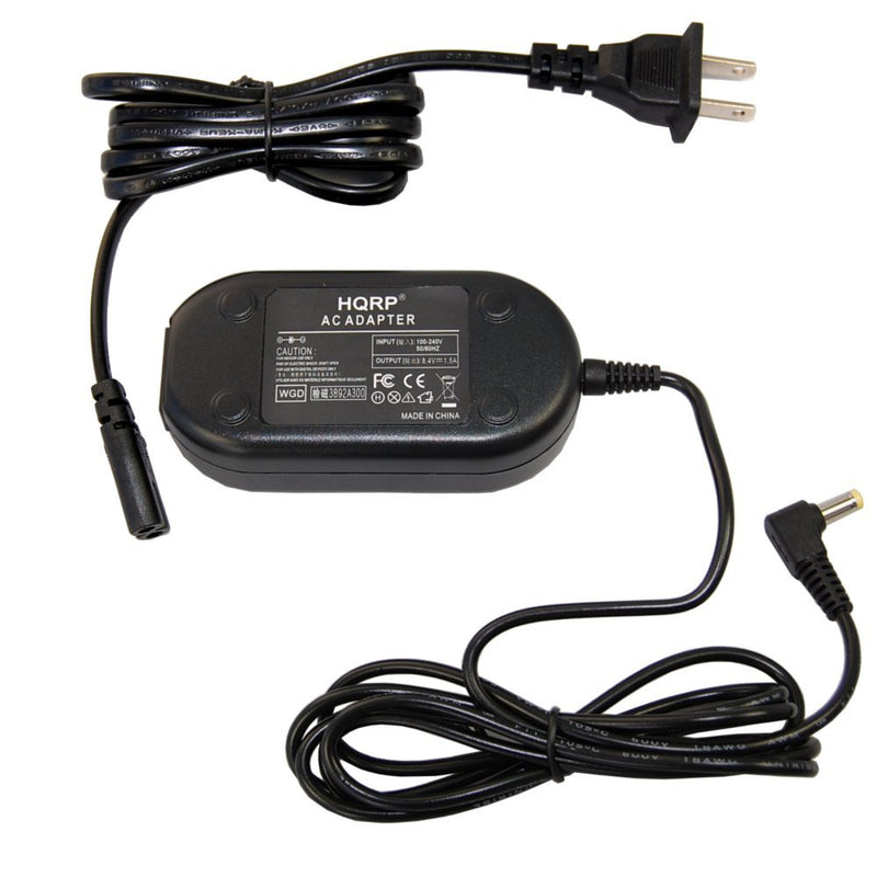 HQRP AC Adapter Compatible with Canon CA-930 EOS C100, XF100, EOS C500, EOS C500 PL, XF105, XF300, XF30 High Definition Camcorder, Power Supply Cord Plus Euro Plug Adapter