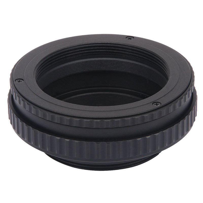 Haoge Macro Focus Lens Mount Adapter Built-in Focusing Helicoid for M42 42mm Screw Mount Lens to M42 42mm Screw Mount Camera 12mm-17mm