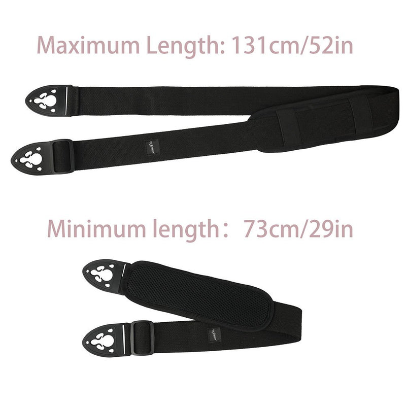Guitar Strap for Electric Guitar Bass with Quick Lock and Shoulder Pad