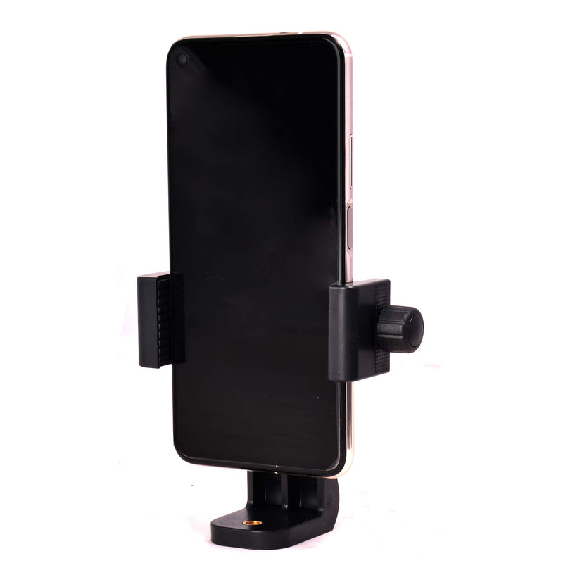 Phone Tripod Mount Adapter, 2 Packs with Phone Camera Remote Controller, Phone Clip Holder Compatible with iPhone Samsung HTC LG Huawei Google Smartphones Selfie Vlog Livestreaming TIK Tok