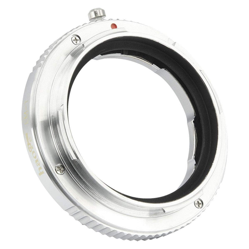 Haoge Manual Lens Mount Adapter for Leica M LM, Zeiss ZM, Voigtlander VM Lens to Leica L Mount Camera Such as T, Typ 701, Typ701, TL, TL2, CL (2017), SL, Typ 601, Typ601