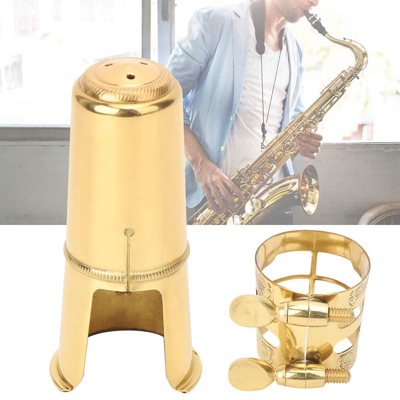 Tenor Saxophone Kit Include Saxophone Mouthpiece Cap Ligature for Tenor Saxophone