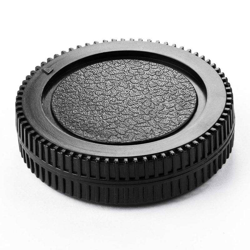 Micro 4/3 Body Cap and Lens Rear Cap Cover Replacement Set for Olympus/Panasonic M4/3 Cameras and Lens,2 Sets