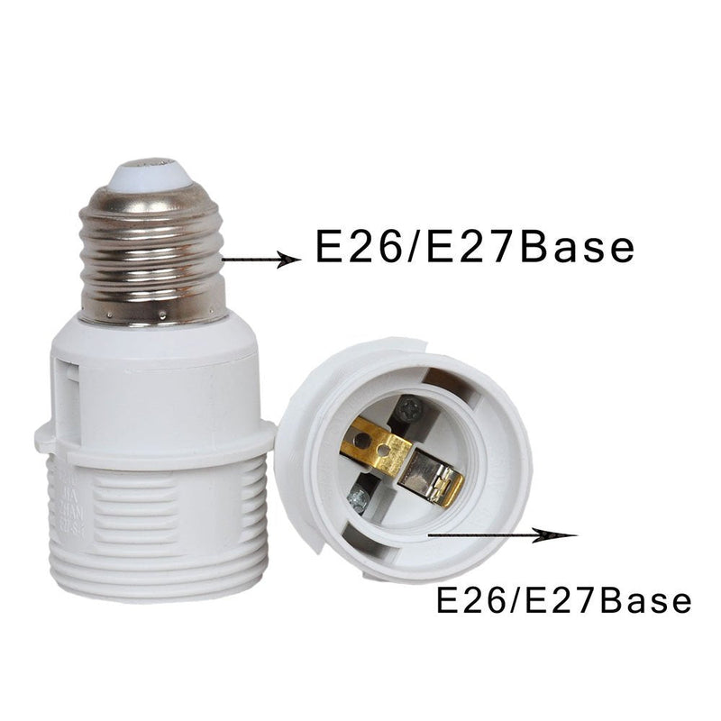 E26 to E26 Socket Extender,TWDRTDD E27/E26 to E27/E26 Lamp Holder Adapter (3Pack)